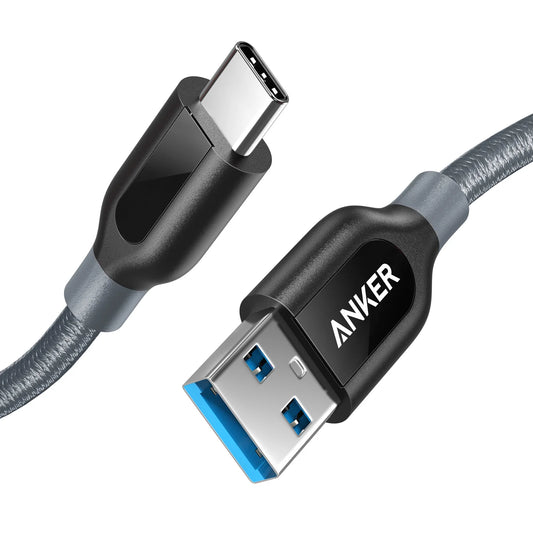 Anker Powerline + USB-C to USB-A 3.0 Cable 6ft.